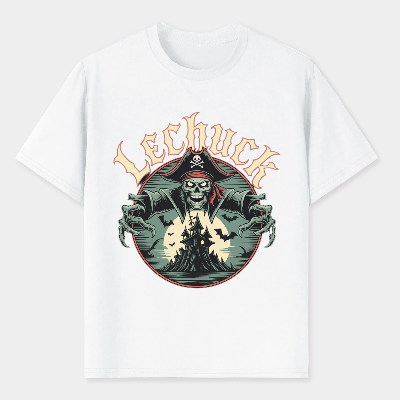 ghost-pirate LeChuck Men's T-Shirt