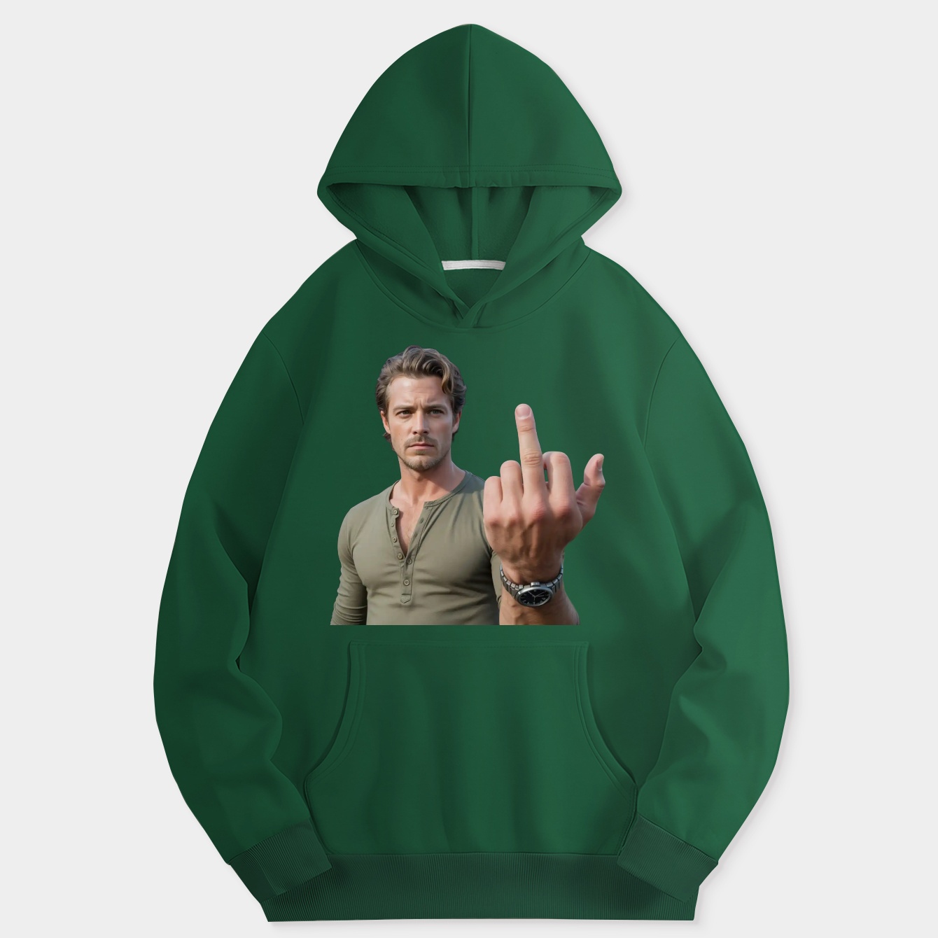Dexter Morgan Flipping Off Women's Hoodie