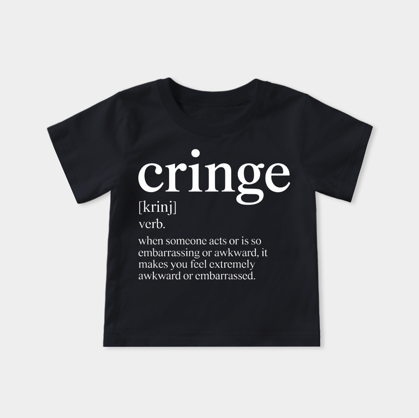 Cringe Definition Youth Classic T-Shirt
