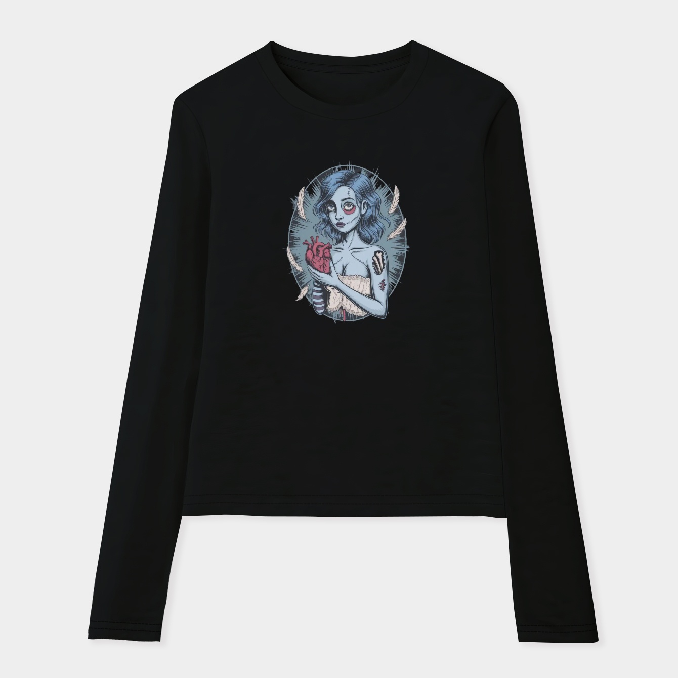 emily corpse bride Women's Soft Long Sleeve T-Shirt