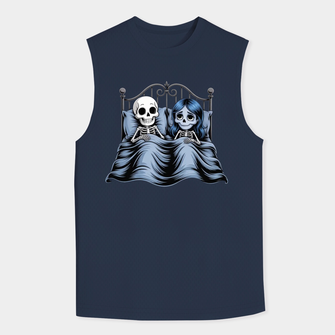 Wrong Bride in Bed Men's Big & Tall Tank Top