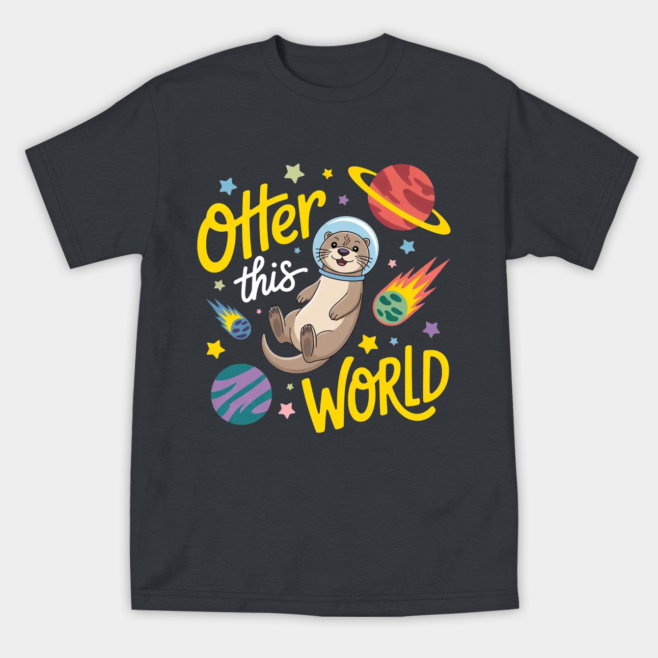 Otter This World Women's Athletic Performance T-Shirt