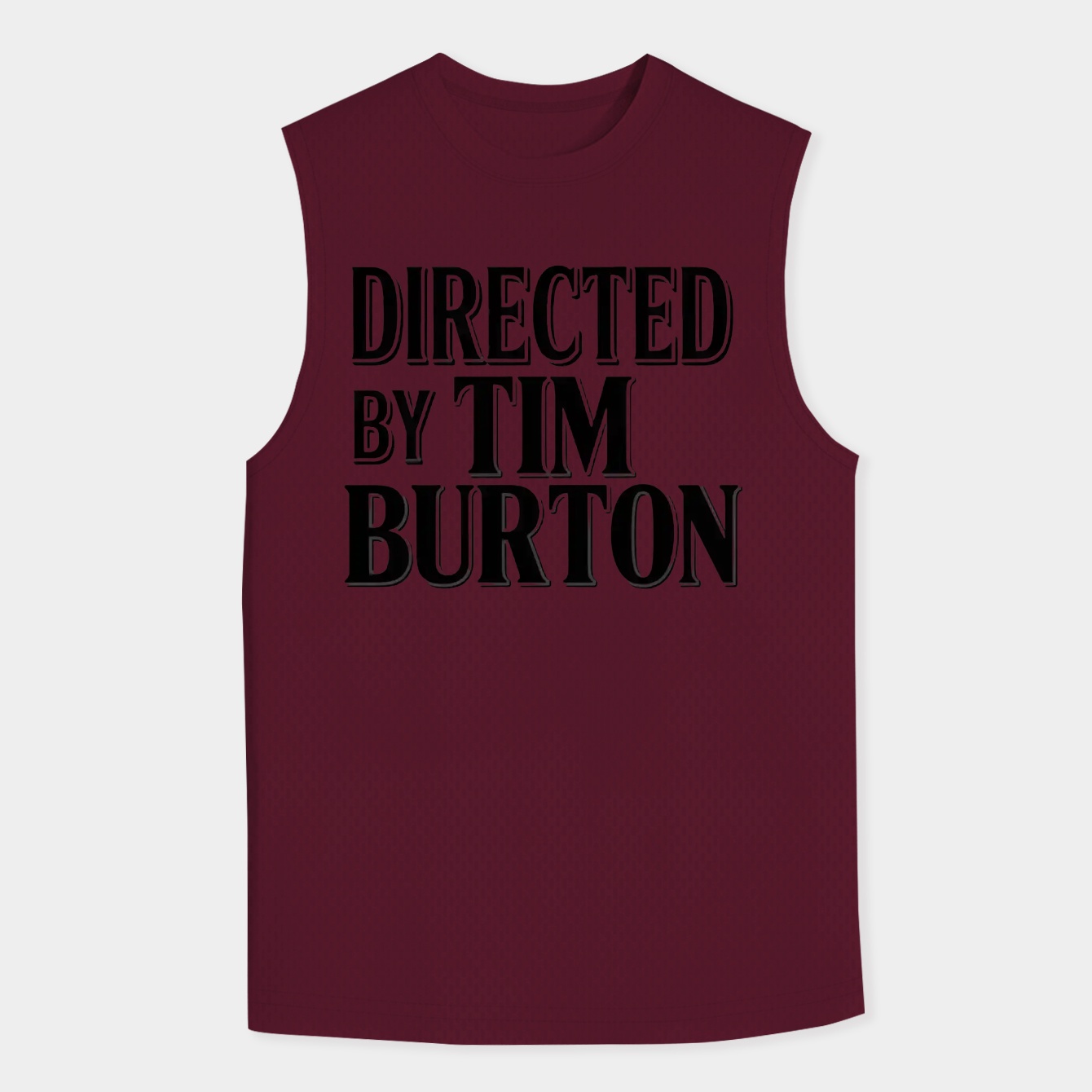 Tim Burton Directed By Men's Big & Tall Tank Top