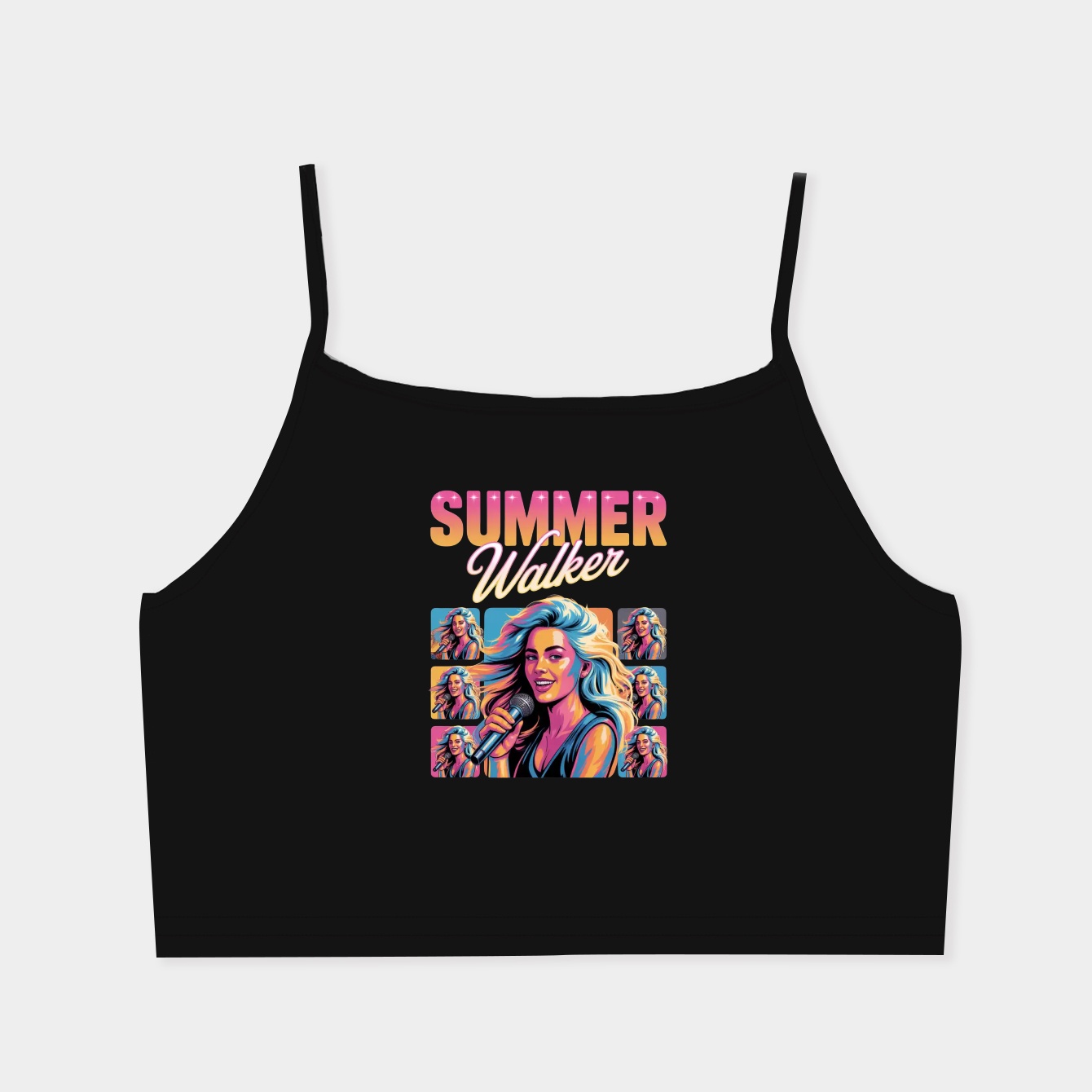 Summer Walker Women's  Spaghetti Strap Tank Top