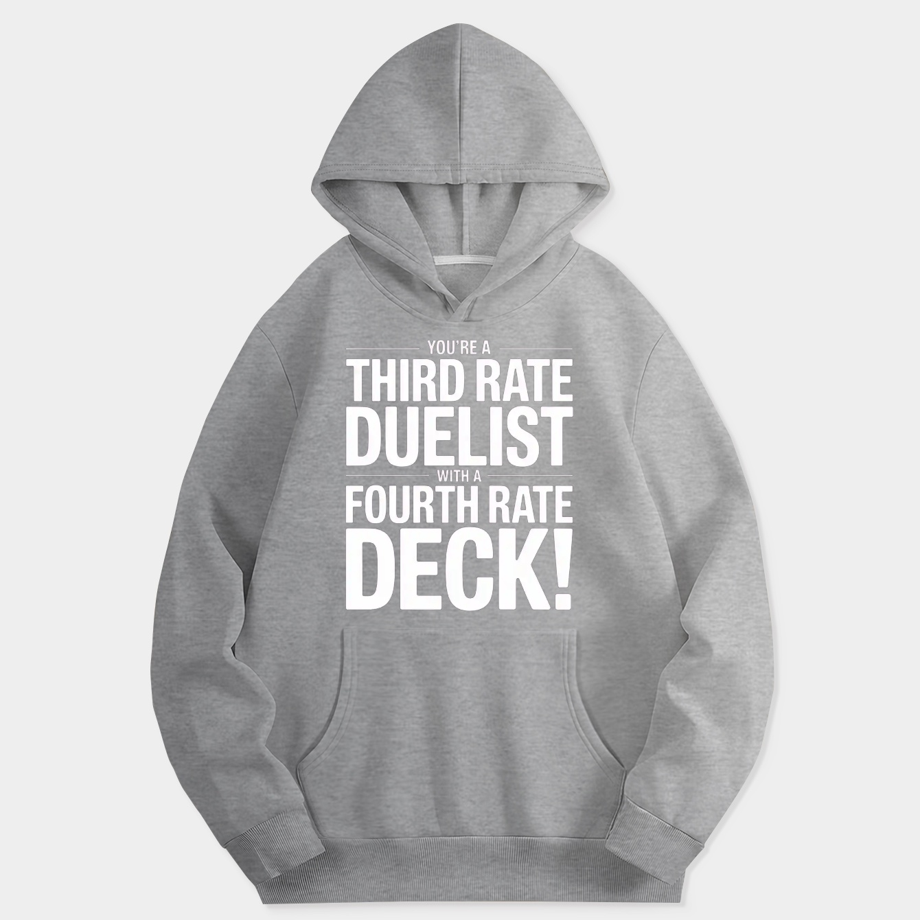 Third Rate Duelist Fourth Rate Deck Women's Hoodie