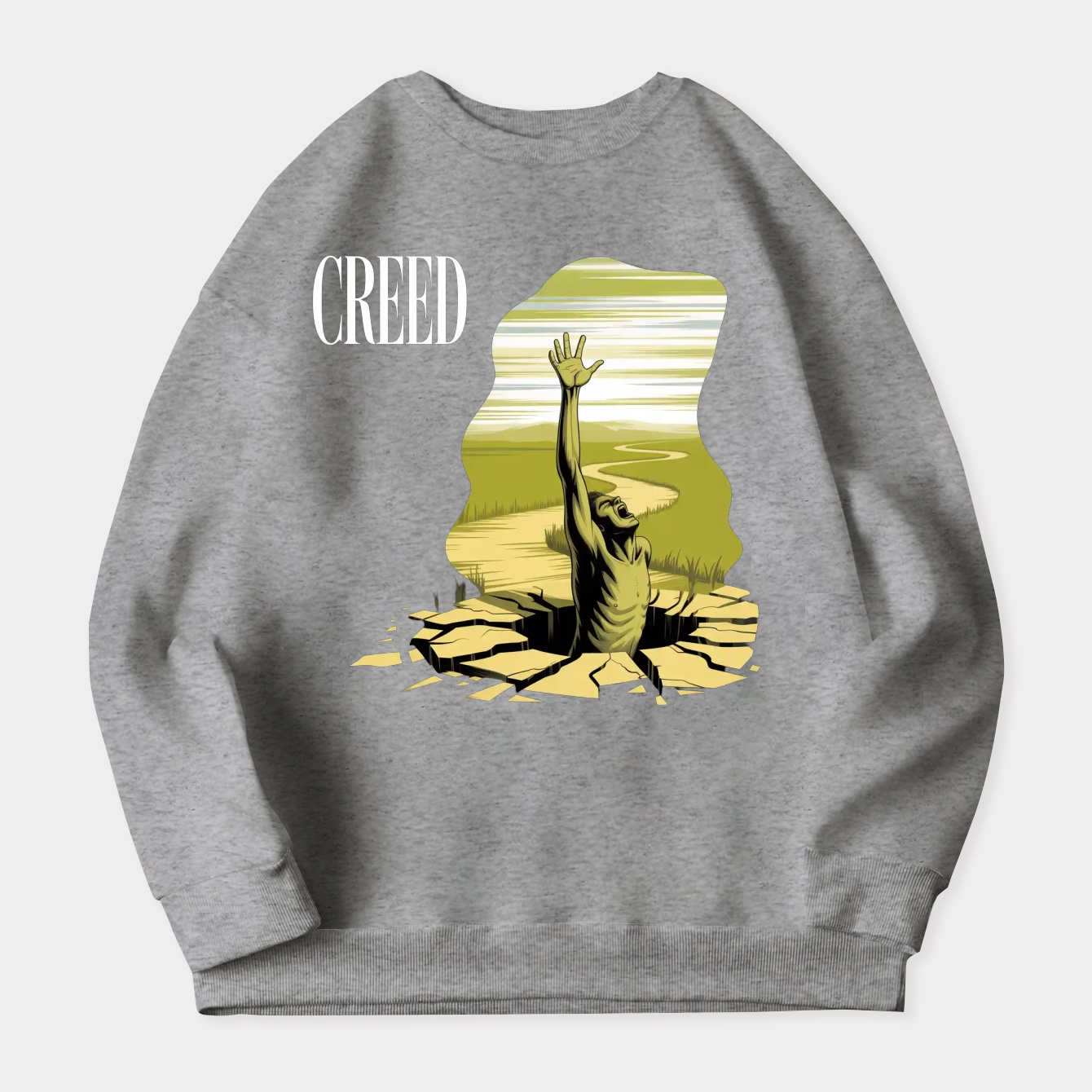 Creed Human Clay Women's Crewneck Sweatshirt