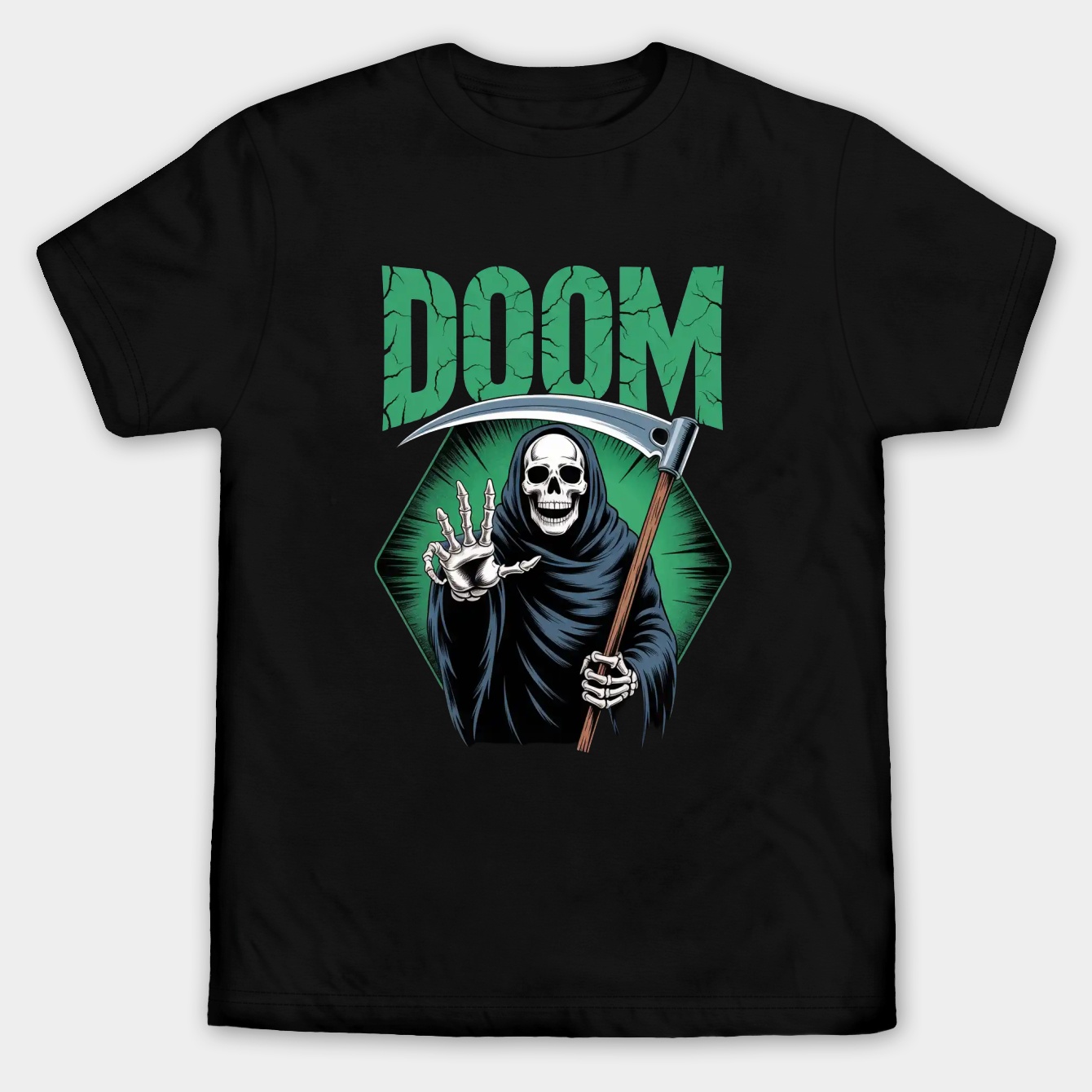 DOOM FIEND Men's Big & Tall T-shirt