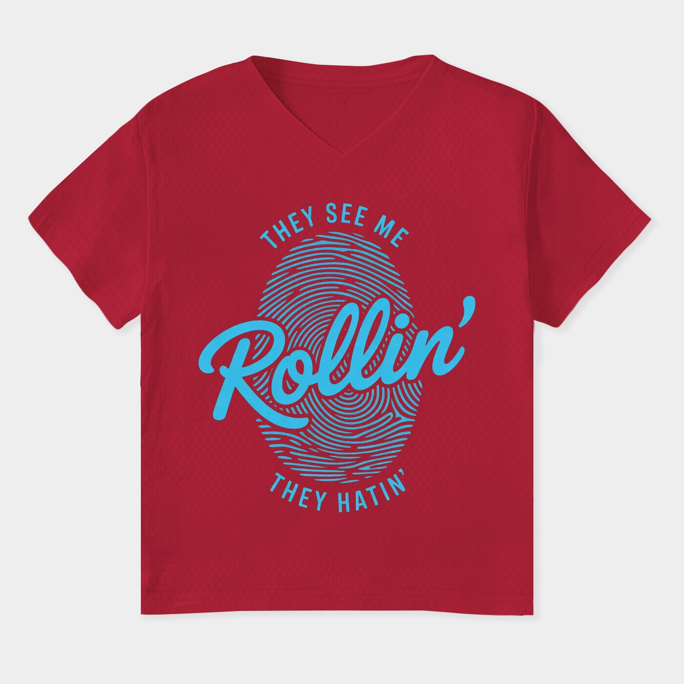 Rollin’ Women's Plus Size V-Neck T-Shirt