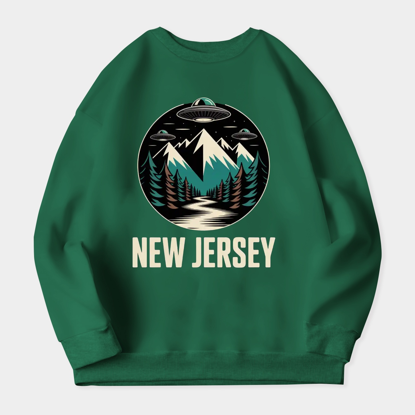 New Jersey UFO Mountain Scene