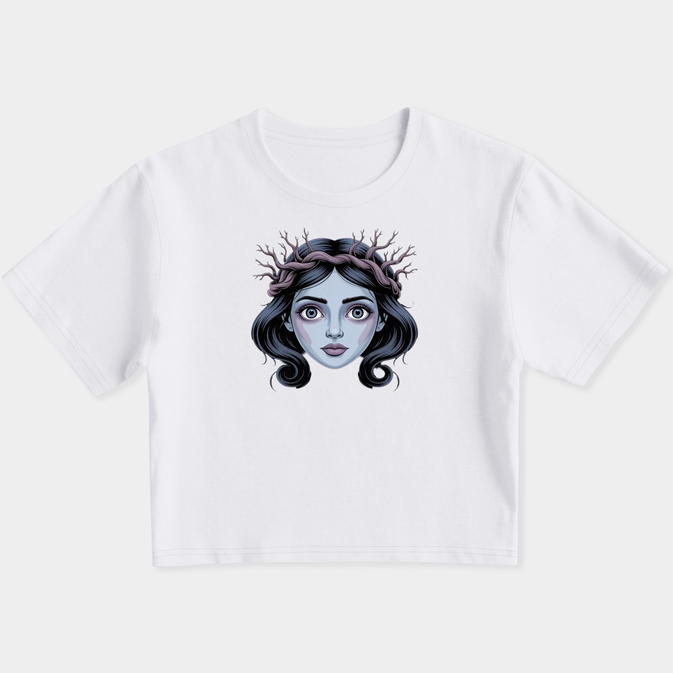 Corpse Bride Tim Burton Women's Slim Fit Baby Tee