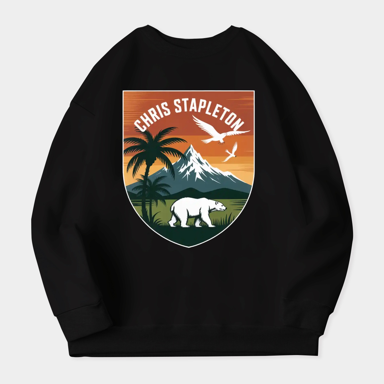chris stapleton island Women's Plus Size Sweatshirt