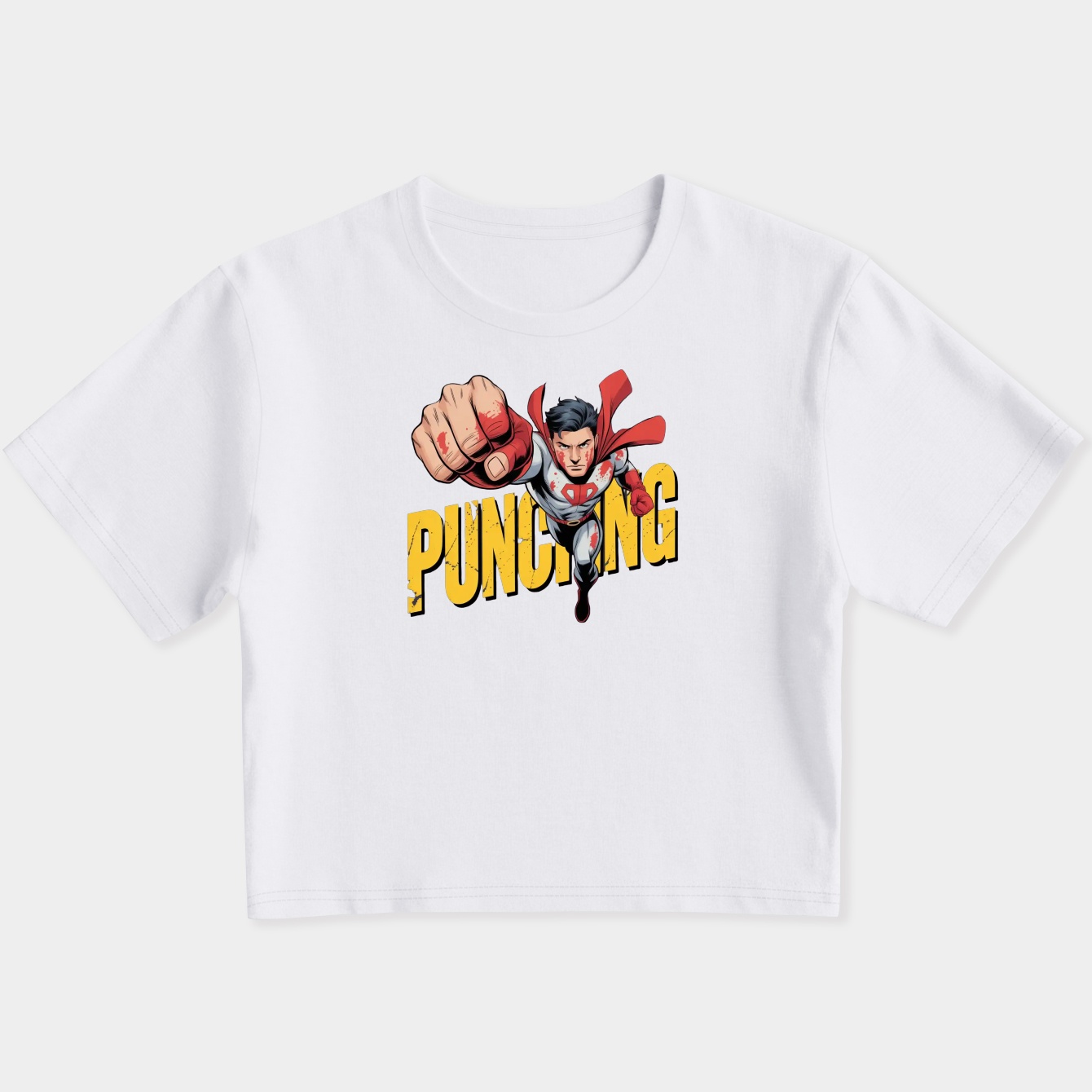 Punching Power Unleashed Women's Slim Fit Baby Tee