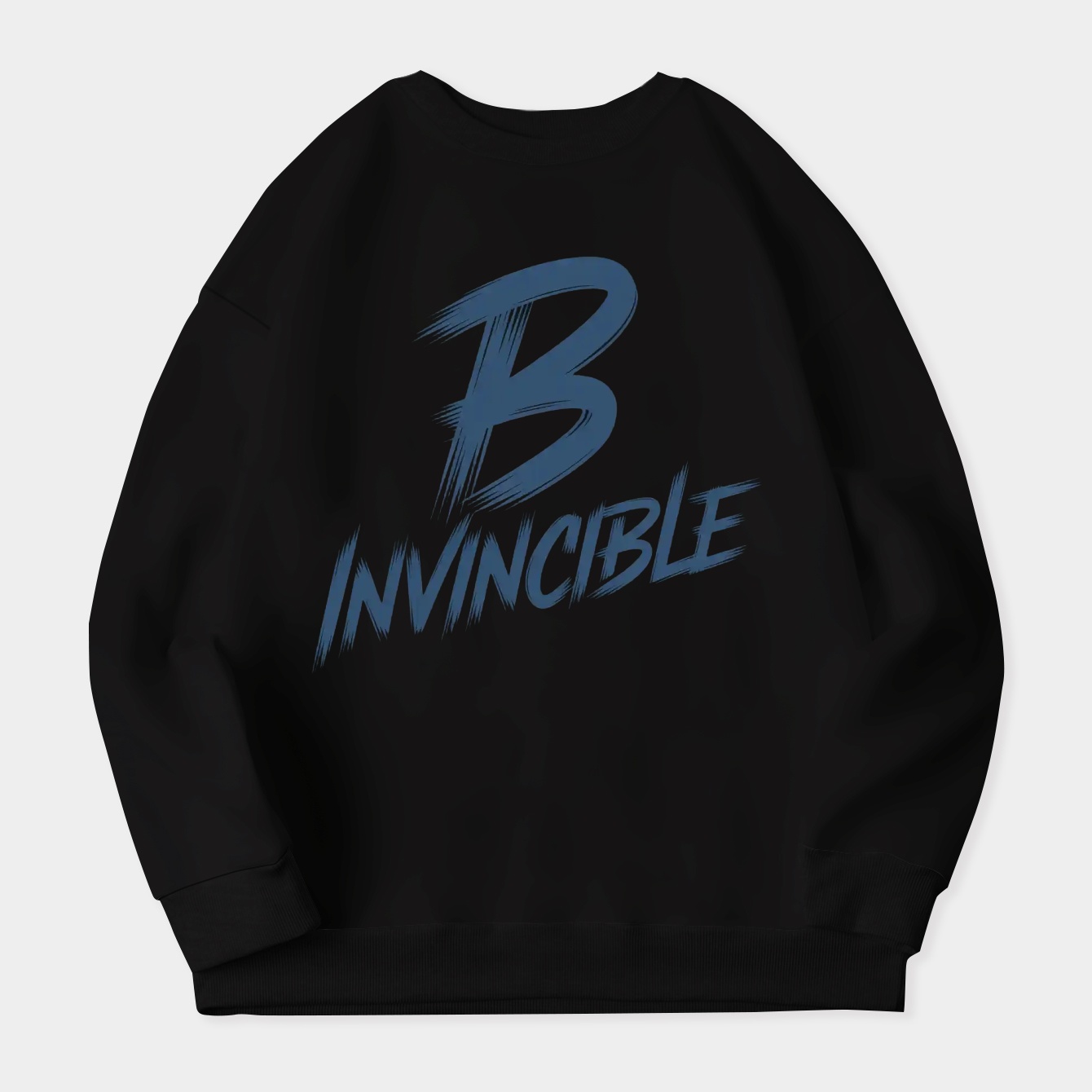 B Invincible Bold Statement Women's Plus Size Sweatshirt