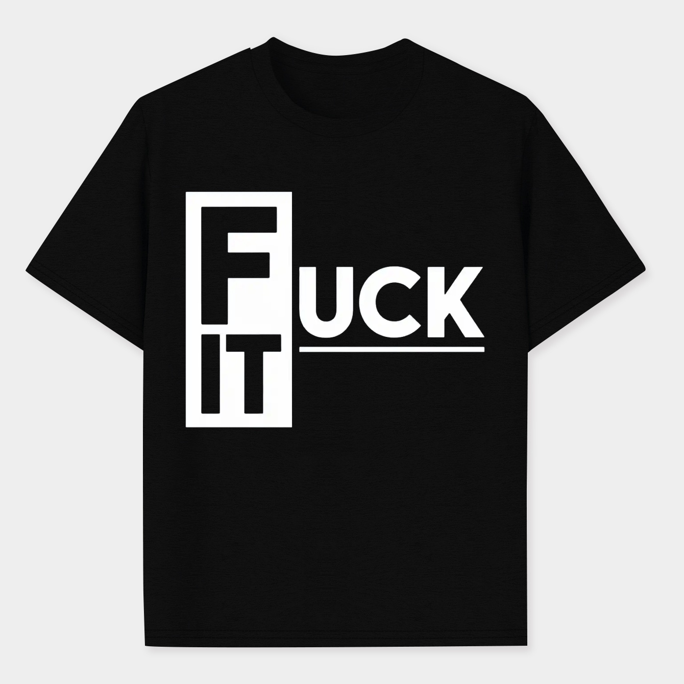Fuck it Men's Performance Athletic T-Shirt