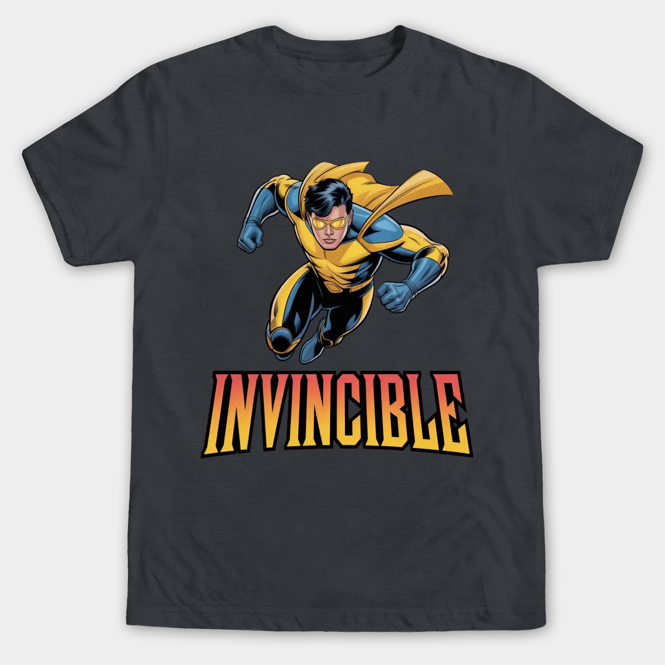 Invincible Warrior Men's Big & Tall T-shirt