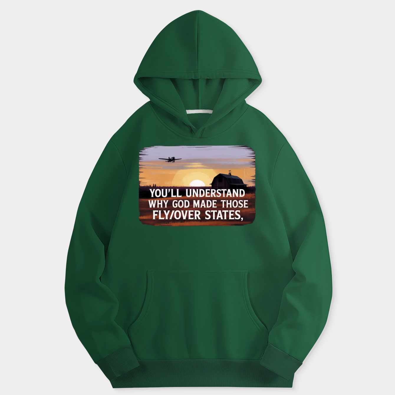 Flyover States Women's Hoodie