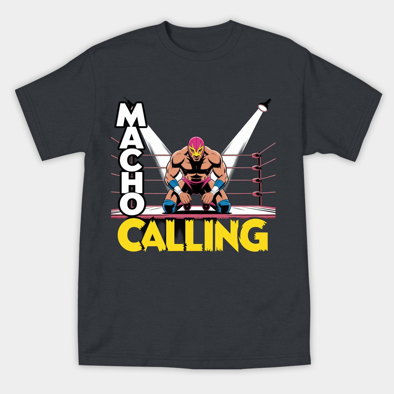 Macho Calling Women's Athletic Performance T-Shirt