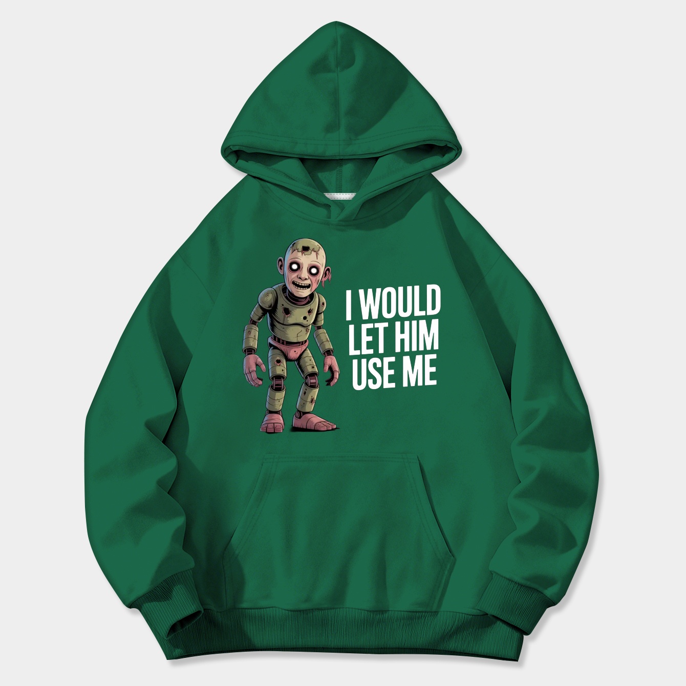 I Would Let Him Use Me (Springtrap) Women's Plus Size Hoodie