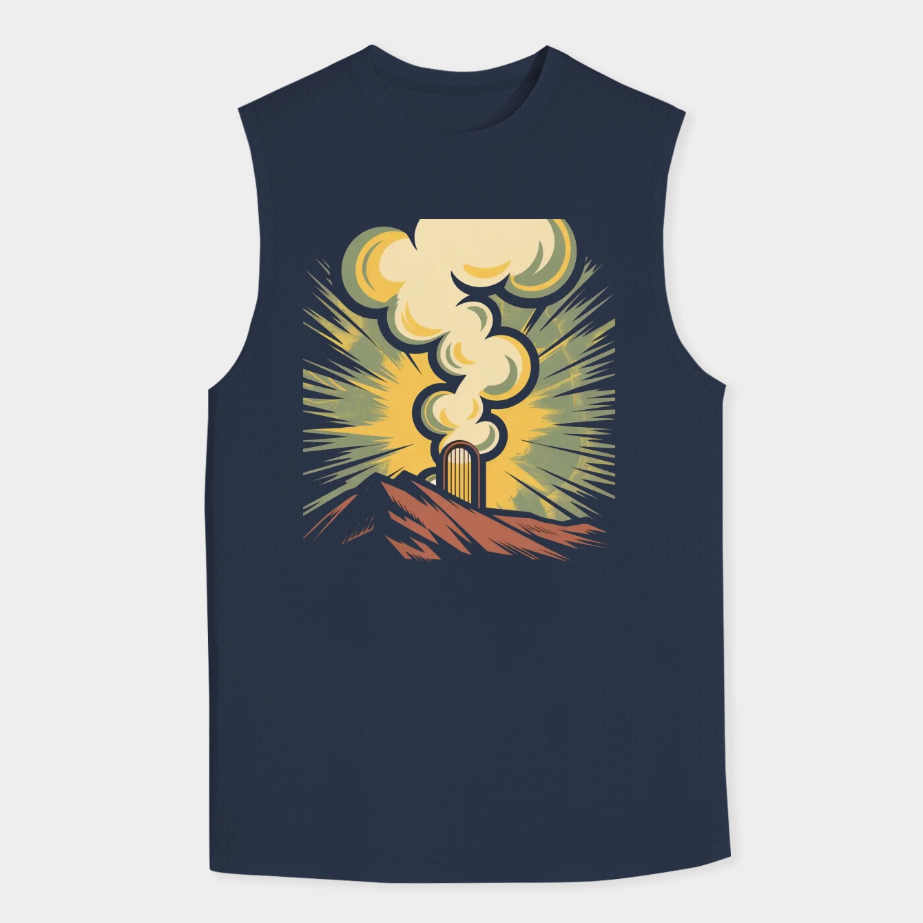 Stormy Gate Men's Tank Top