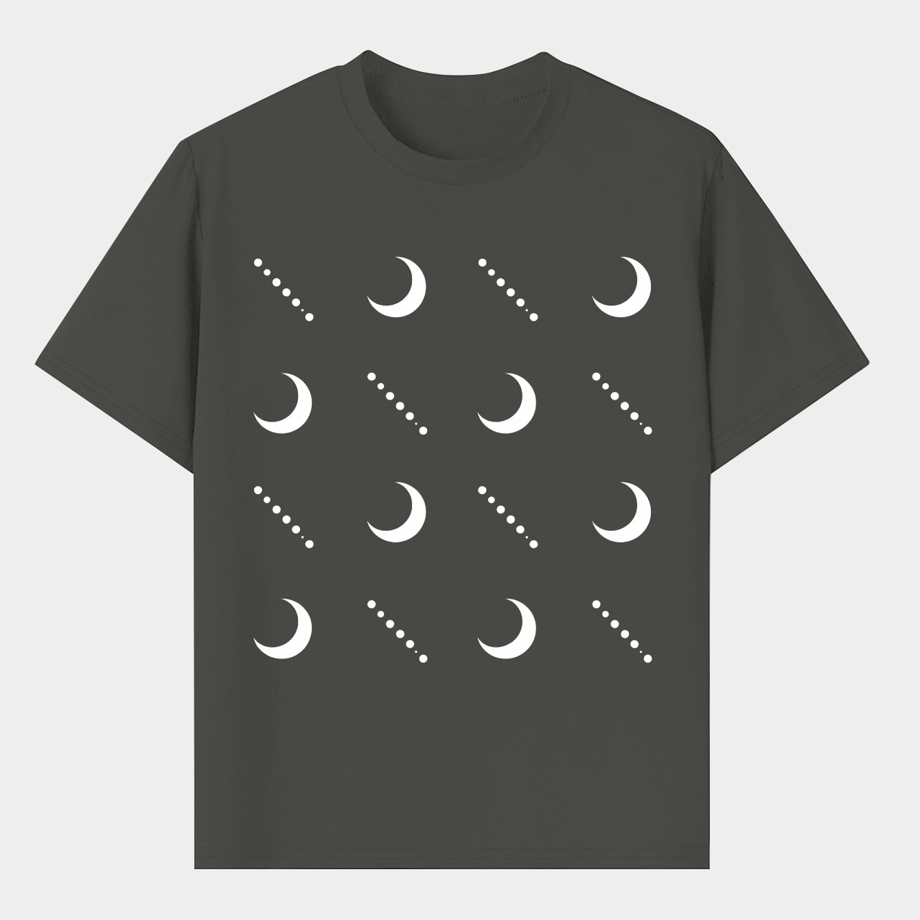 MOON Pattern Minimalist Design Men's T-Shirt