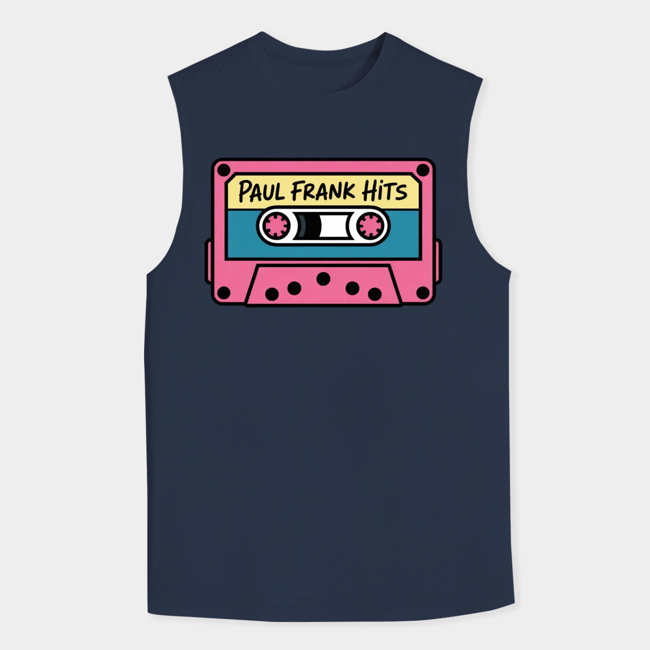 Paul Frank Pink Mix Tape Slides Men's Tank Top