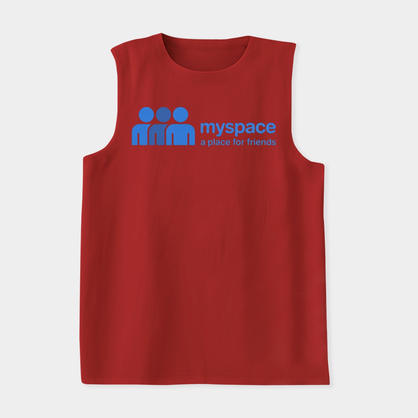 Myspace Logo white Women's Soft Tank Top