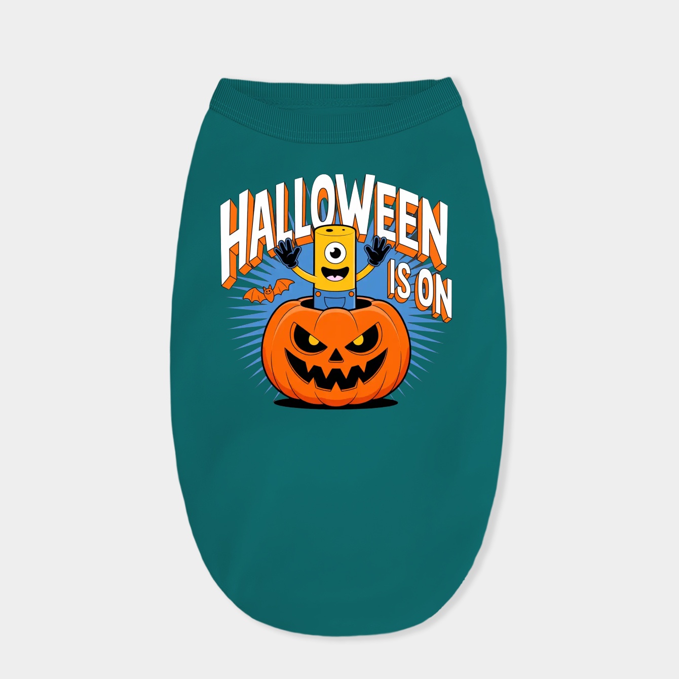 Minions Halloween Is On Pumpkin