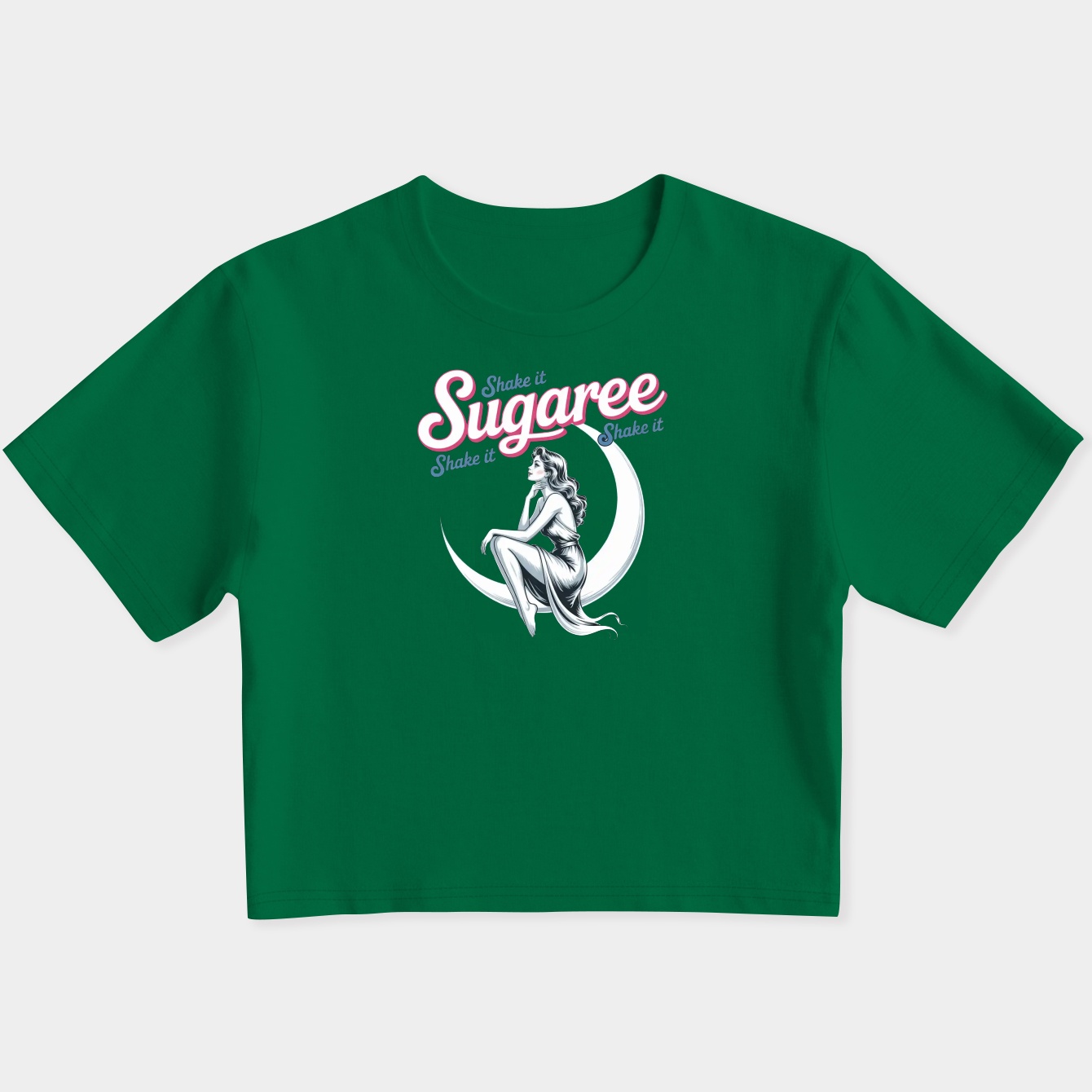 Sugaree Moon Women's Slim Fit Baby Tee