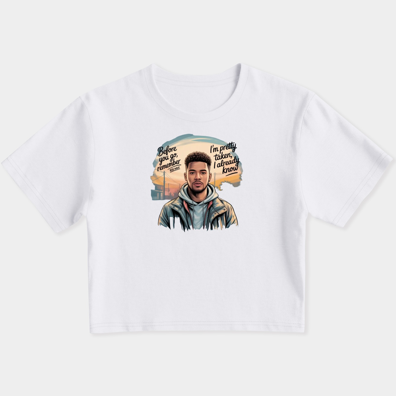 Rod Wave Women's Slim Fit Baby Tee