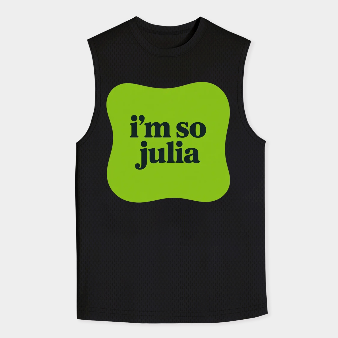 i'm so julia Men's Big & Tall Tank Top