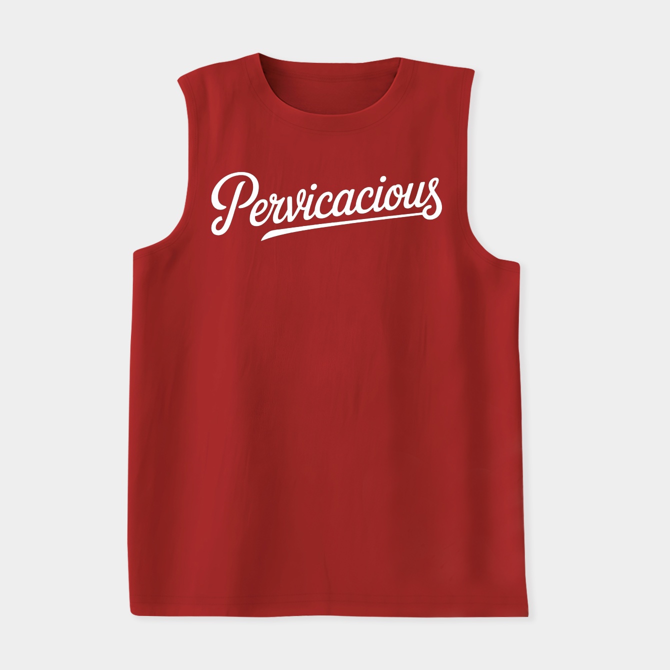 pervicacious bold script design Women's Soft Tank Top