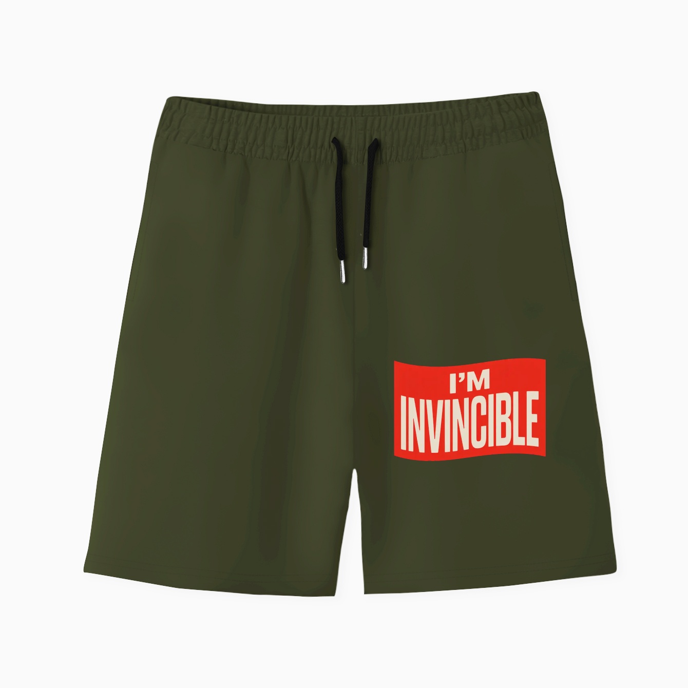 I'm Invincible Men's Quick-Dry Athletic Shorts