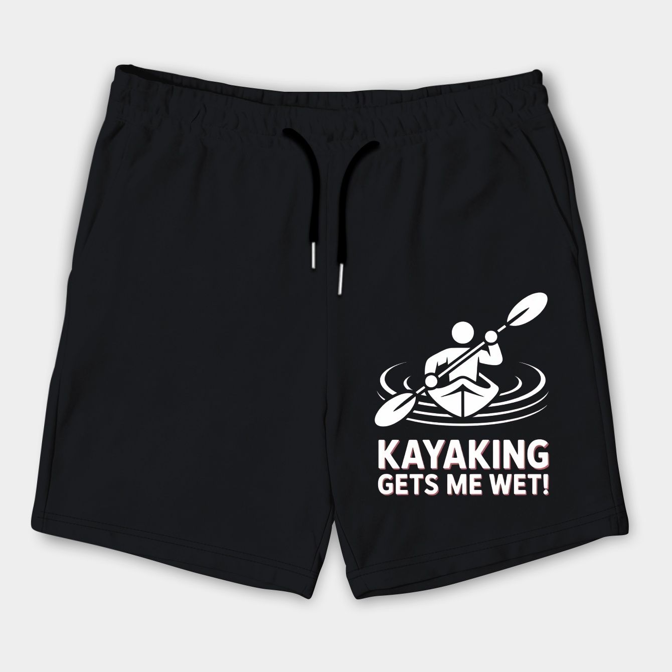 kayaking gets me wet, hubie halloween mom Men's Shorts