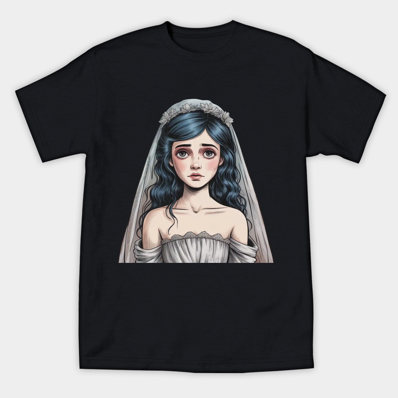 The Corpse Bride Women's Athletic Performance T-Shirt