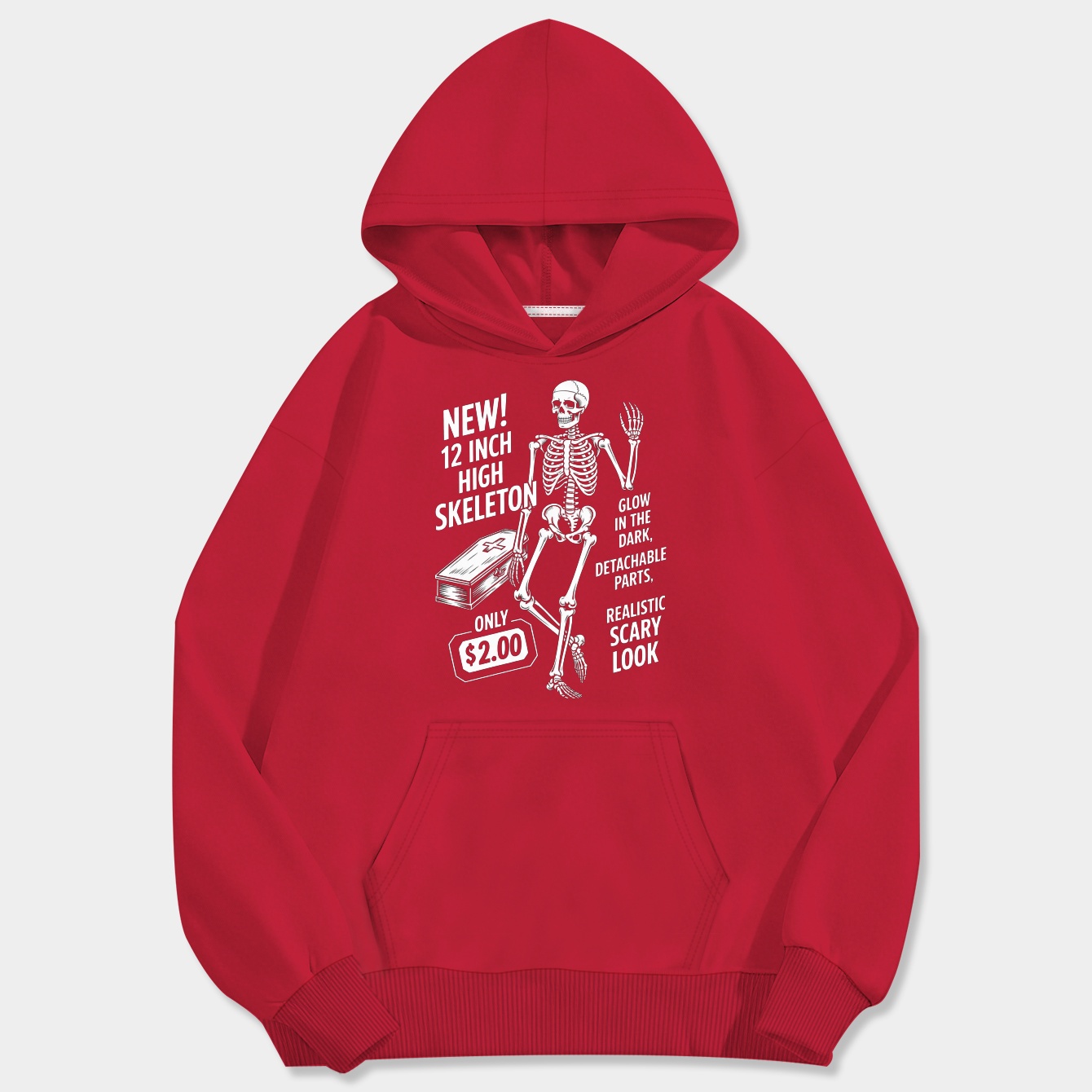 Mail-Order Skeleton Men's Big & Tall Hoodie