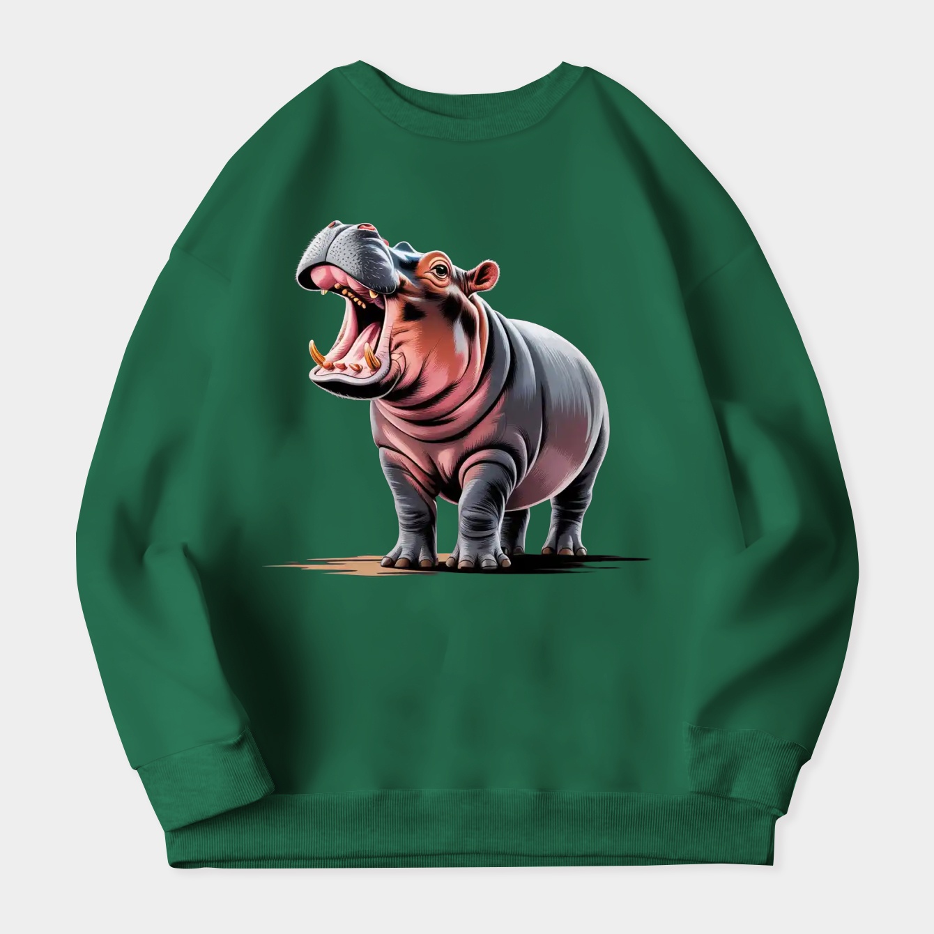 Moodeng Women's Plus Size Sweatshirt