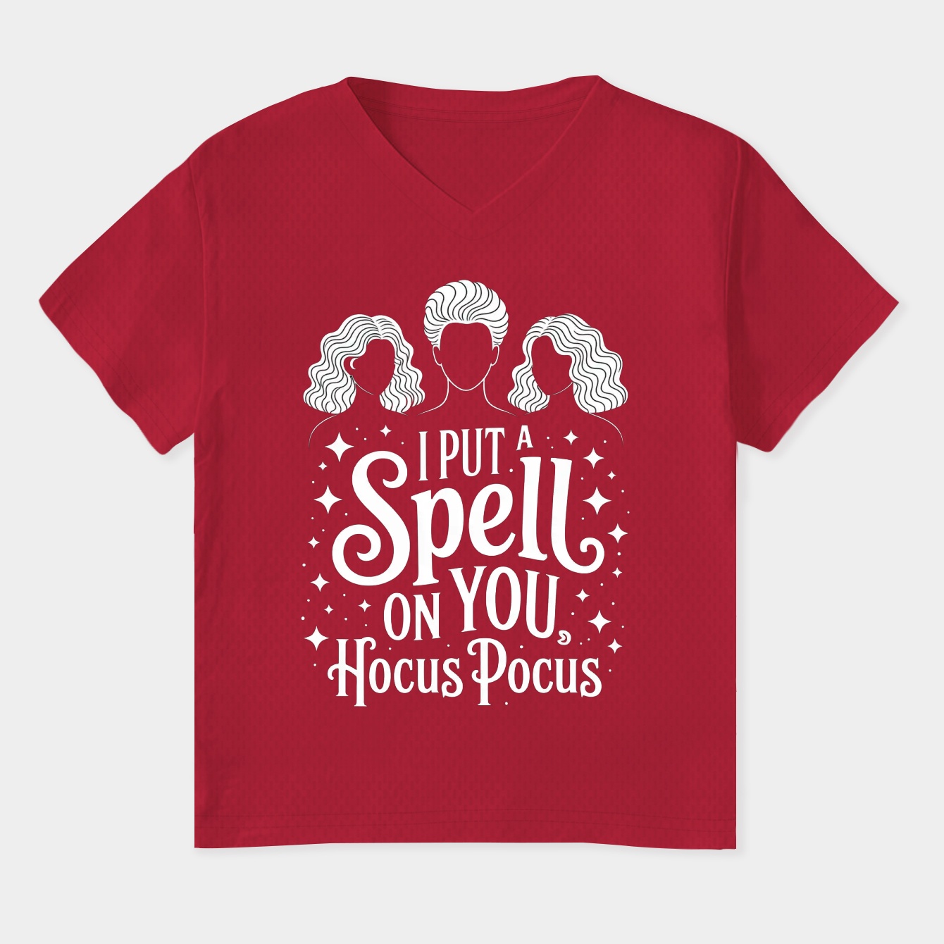 Hocus Pocus Put A Spell Women's Plus Size V-Neck T-Shirt