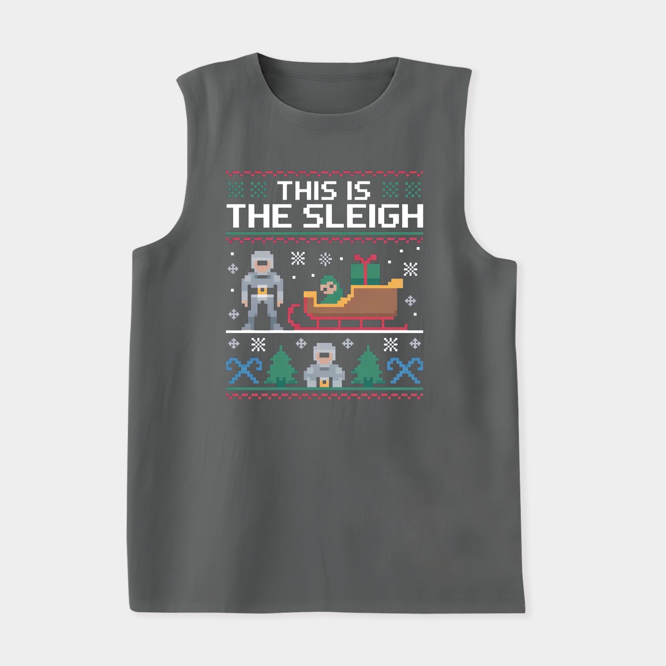 This is the sleigh Women's Soft Tank Top
