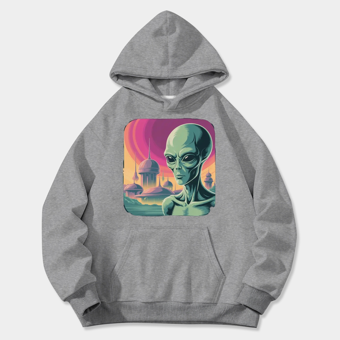 Otherworldly Observer Women's Plus Size Hoodie