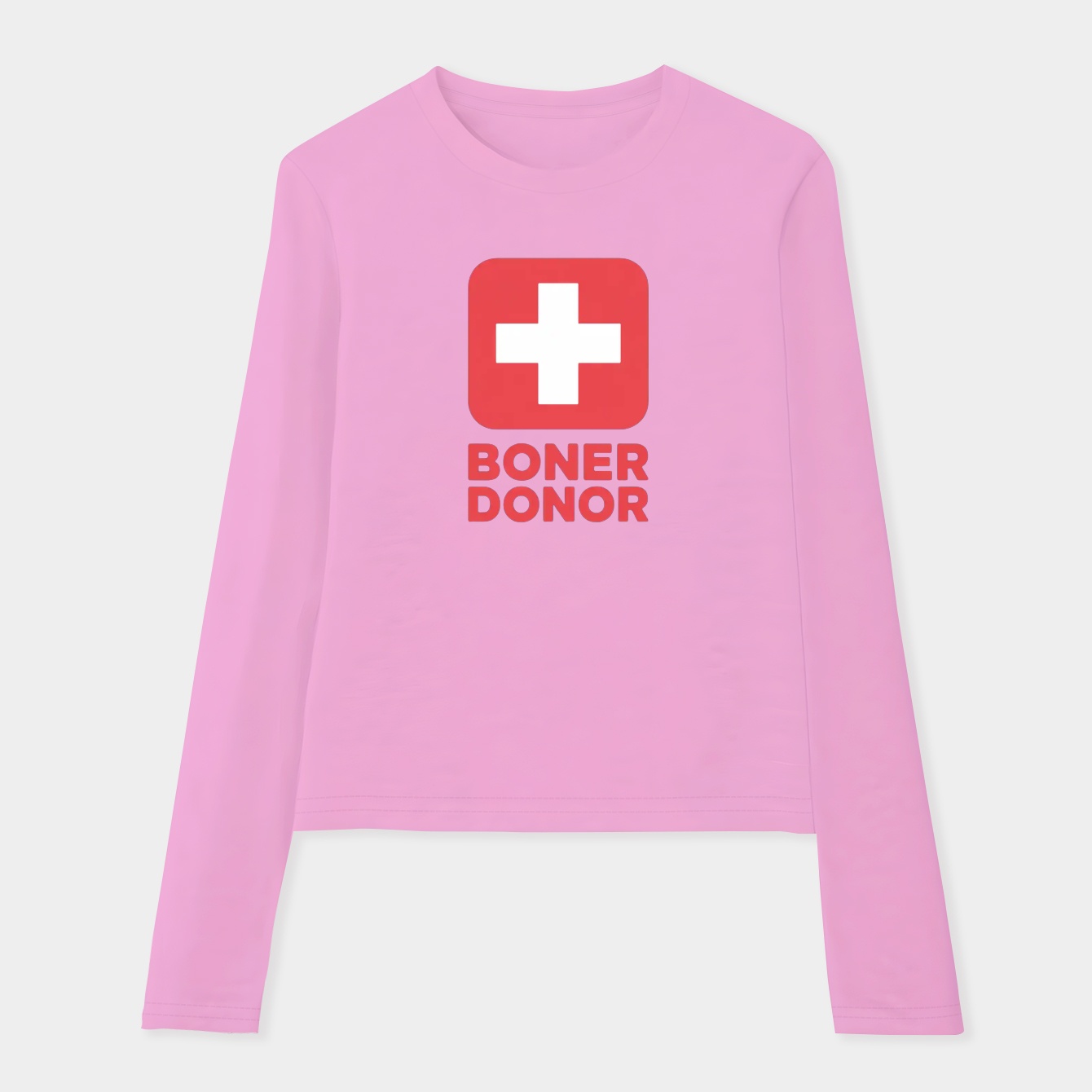 Hubie Halloween Boner Donor Women's Soft Long Sleeve T-Shirt
