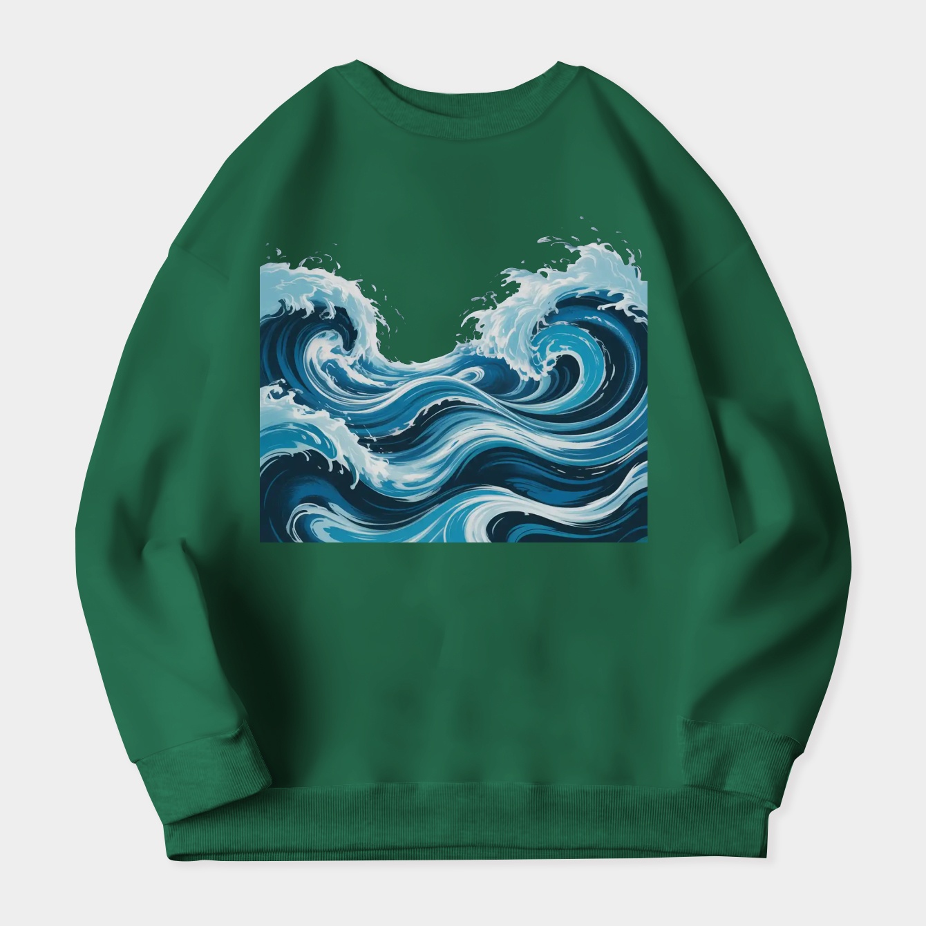 Waves Women's Crewneck Sweatshirt