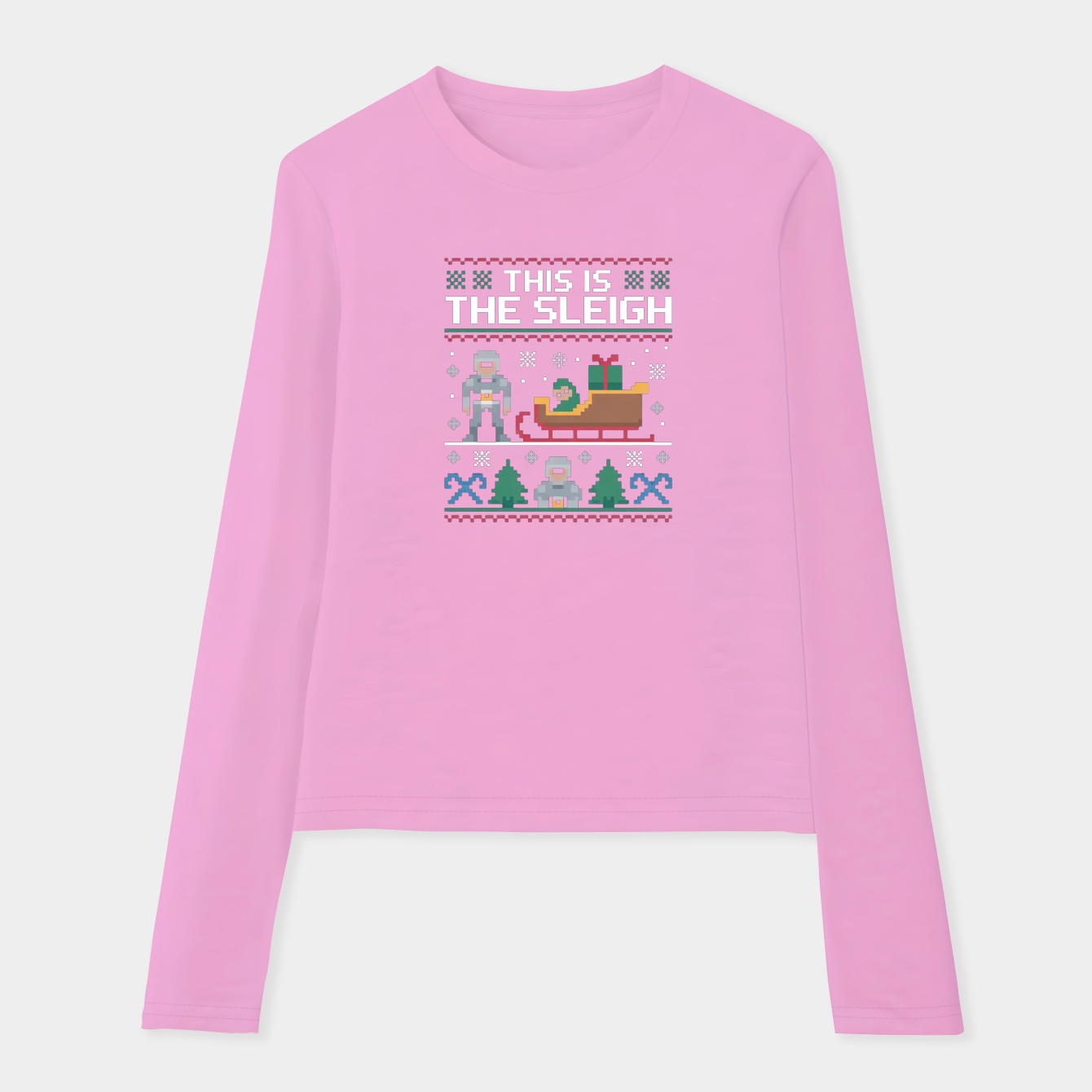 This is the sleigh Women's Soft Long Sleeve T-Shirt