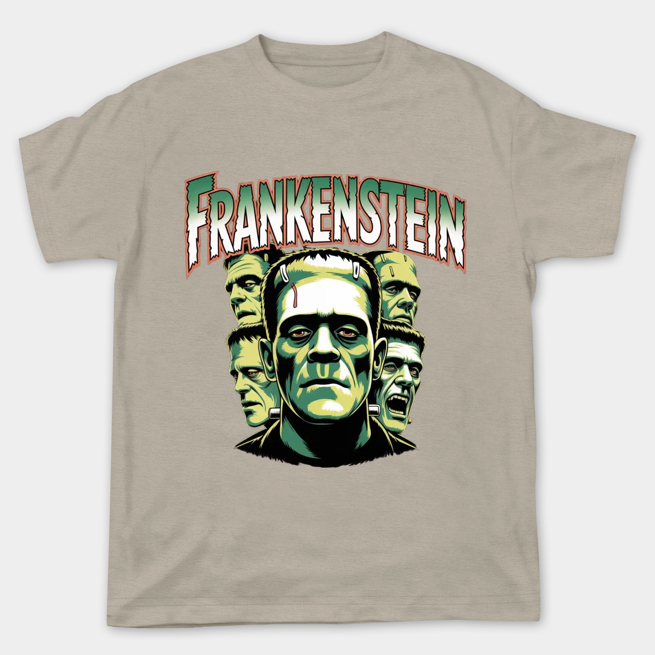 Rock Rebel Universal Monsters Frankenstein Collage