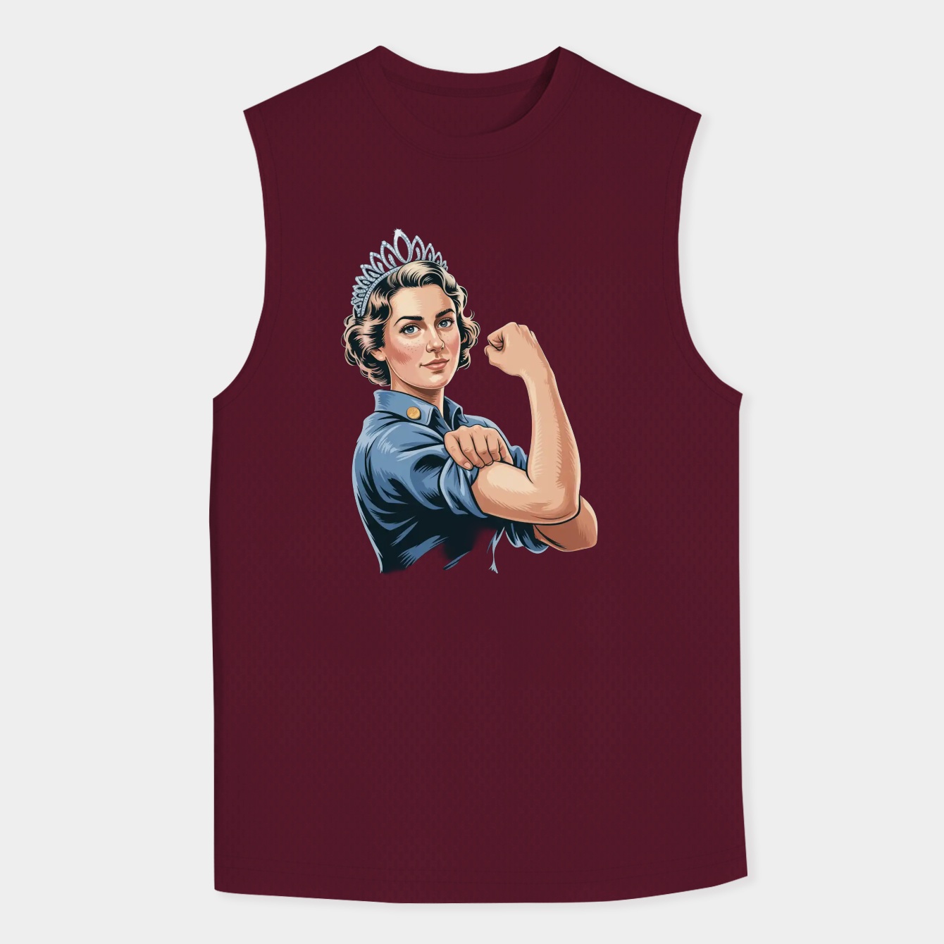 Lizzie the Riveter Men's Tank Top