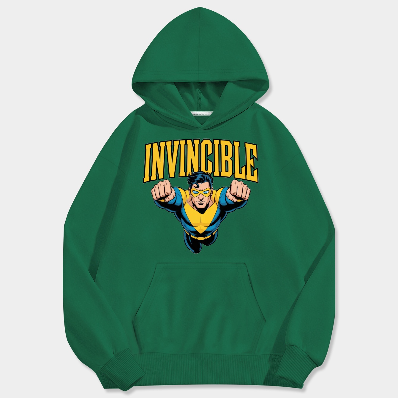 Invincible Hero Men's Big & Tall Hoodie