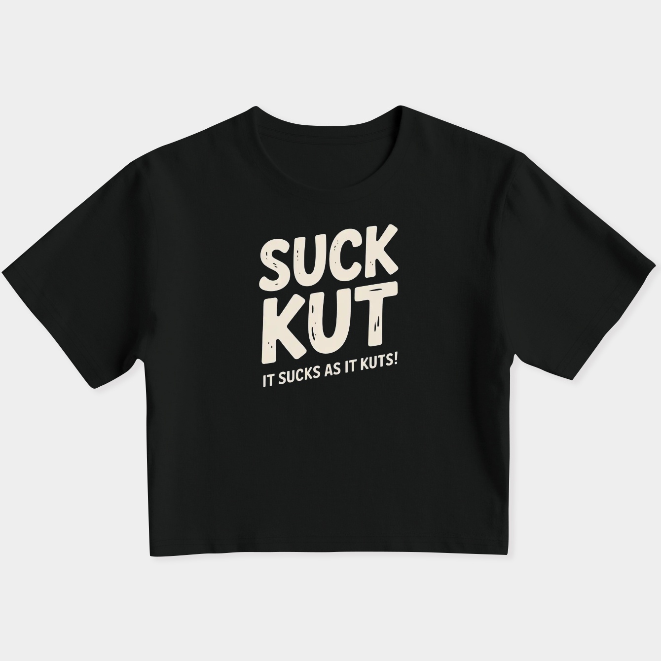 Suck Kut Women's Slim Fit Baby Tee