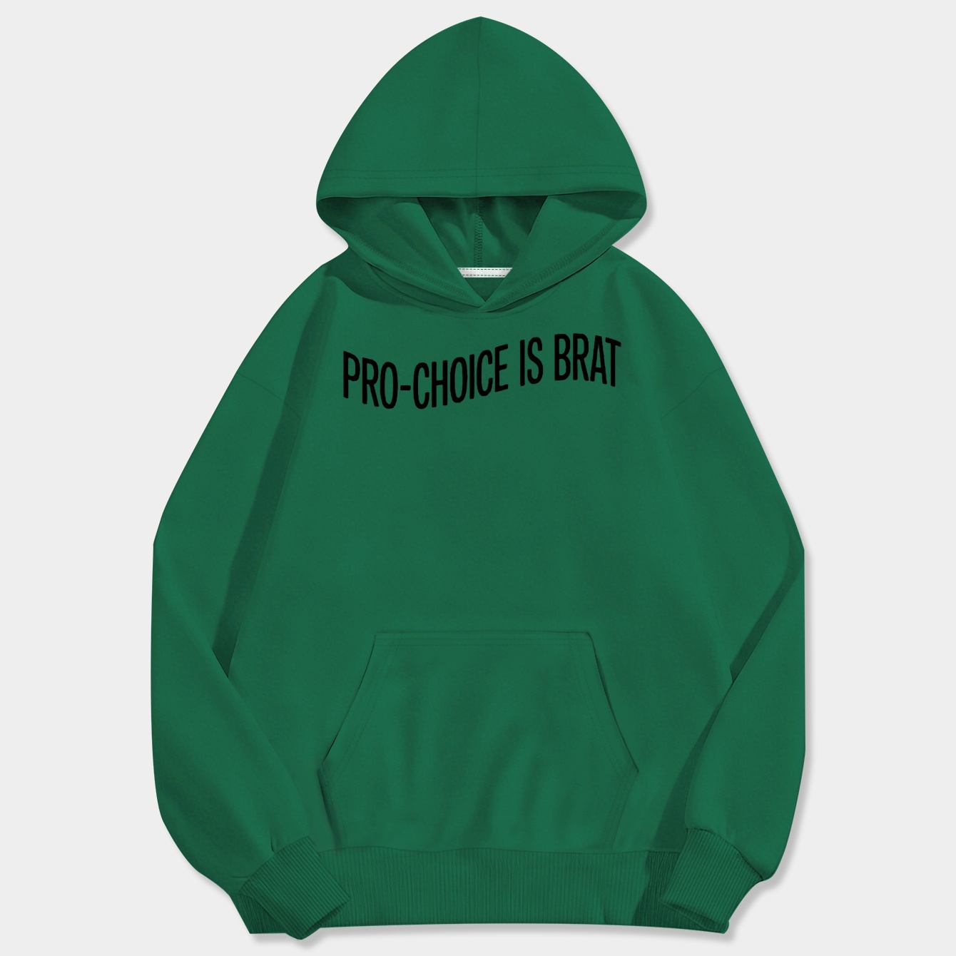 pro-choice IS brat Men's Big & Tall Hoodie