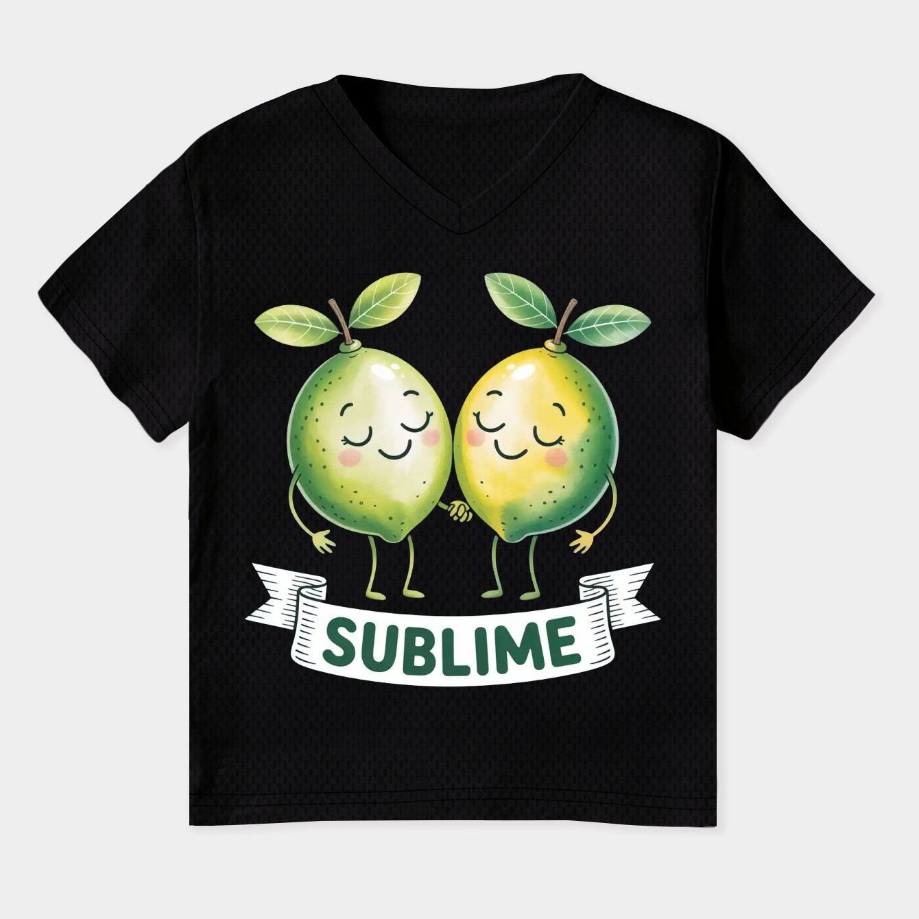 Sublime Limes Women's Plus Size V-Neck T-Shirt