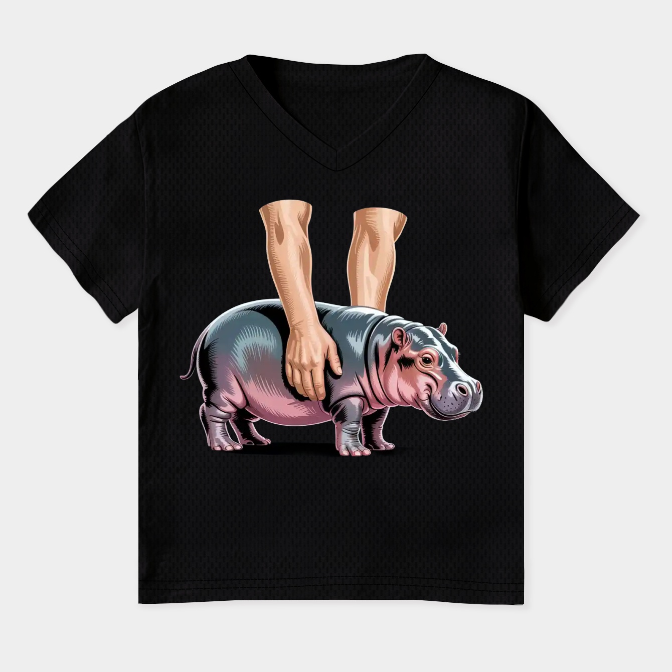 Moo Deng Collected Women's Plus Size V-Neck T-Shirt