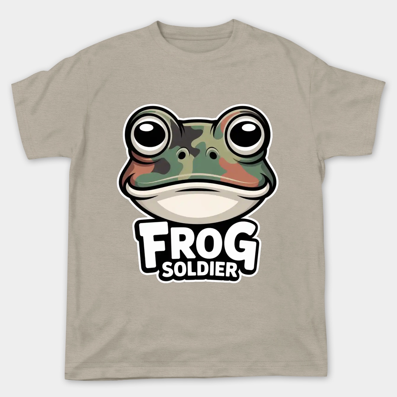 Frog Soldier Women's Plus Size T-shirt